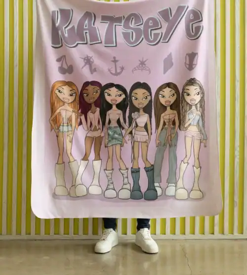Katseye Blanket #2