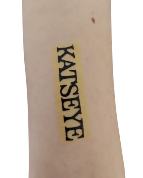 Katseye Temporary Tattoo #1