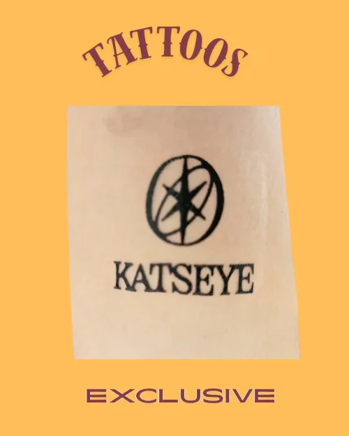 Katseye Temporary Tattoo #2